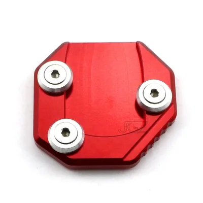 For SUZUKI GSR750 GSX-S1000F Motorcycle Side Stand Enlarger CNC Kickstand Foot Enlarge Plate Extension Pad Accessories