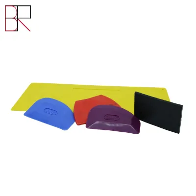 Manufacturer Customized Shape Size Plastic Putty Knife Scraper Car Care Accessories Putty Spatula