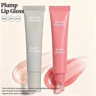 Plumping Lip Gloss Gentle Tingle Moisturizing Lip Plumper Non-irritating Sexy Lips OEM ODM Gentle Plumping Moisturizing