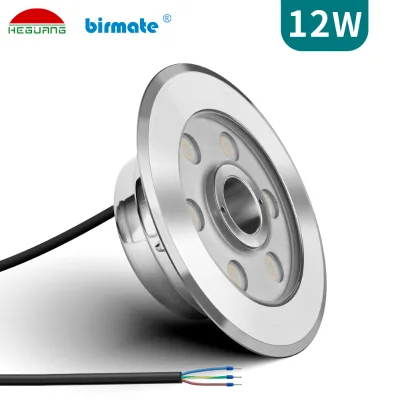 12W IP68 structure waterproof fountain for pond with lights