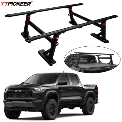 4x4 Pickup Off-road Adjustable Universal Rear Cargo Rack Aluminium Truck Bed Rack for 2019 2025 2026 Chevy Colorado ZR2