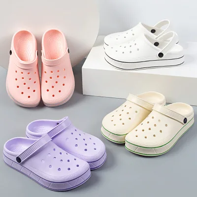 New Sandalia Sleepers Unisex Mules Chappal Chaussures Sandals Women Garden Shoes Clogs