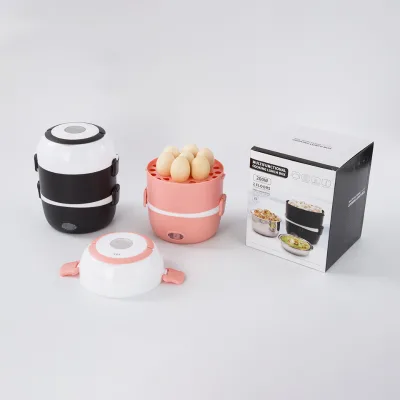 Portable Electric Heating Lunch Box Bento Box Storage Boxes & Bins Minimalist Customized Logo Suitable for All Seasons