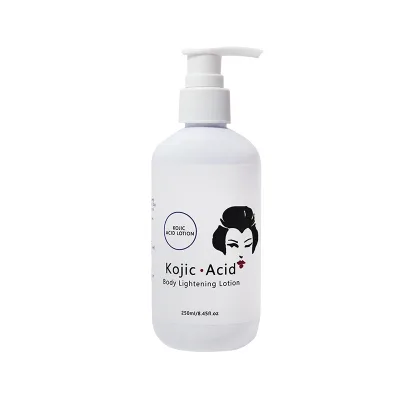 Private Label Kojic Acid Whitening Brightening Body Lotion Cream Skin Shine Whitening Moisture Body Lotion Cream