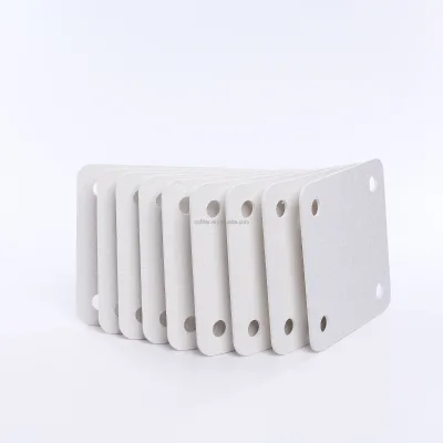 400x400 Cardboard Pads Coarse Filtration Depth Filter Sheets Natural Cellulose High Dirt-Holding Wastewater Filtration Sheet