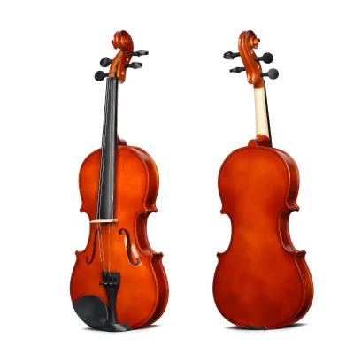 Glossy Violin 1/2,1/4,3/4,4/4 Sizes Maple Material Good Quality for Beginners