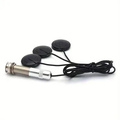 Guitar Pickup Piezo Pickup Transducer No Drilling for Acoustic Guitar Violin Ukulele Mandolin Pickup Accessories