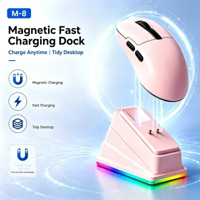 Rechargeable Mouse Wireless Ergonomic+wireless+mouse Gaming Wireless Mouse with Dock for Large Hands