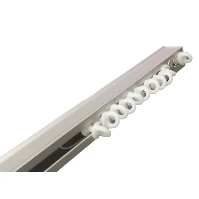 Manufacturer Wave Curtain Track Accessories Plastic Curtain Runners Ripple Fold Curtain Runner