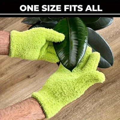 Stretchable & Breathable Microfiber Dusting Gloves , Ideal for Cars, Boats, Rvs, Pools, and Home Surfaces,cleaning Glove