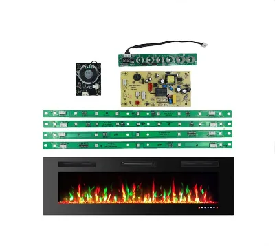 custom PCB board manufacture PCBA assembly remote control electric fireplaces pcb ger ber BOM service