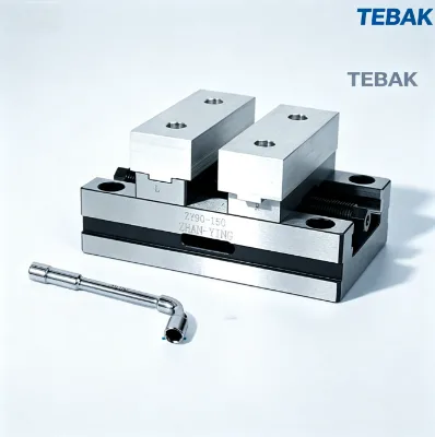 4 5 Axis Mini Self Centering Vise High Precision Concentric Clamping Fixture for CNC Milling & Machining Center