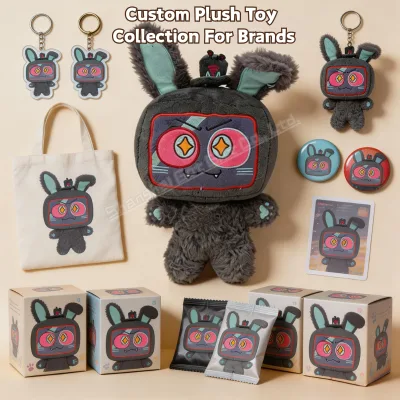 Custom Plush Character Products Series For Retail Brands Plush Manufacturer Plush Doll Custom Plushies Bulk