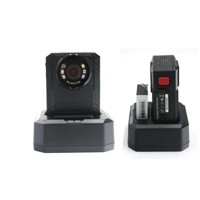 Linux - Powered 4K Body Cam for Security Safety 19h Continuous Record, Evidence Tagging, Cloud Sync Pan Tilt