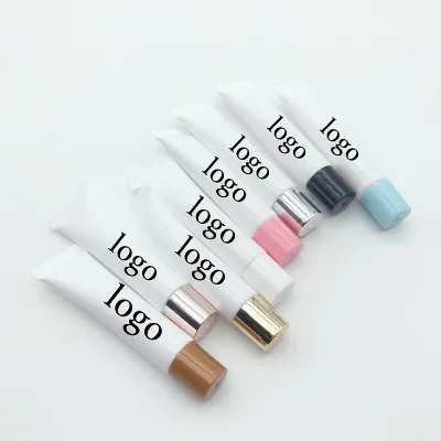 15ml Spot Cosmetic Hose Zinc Alloy Ceramic Massage Head Pump Head Separate Sunscreen Primer Lip Gloss