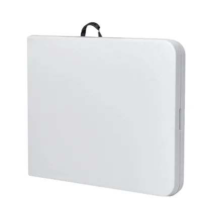 Outdoor Folding Table-Polyethylene Material Portable Design for Stall Use Long Table Outdoor Furniture