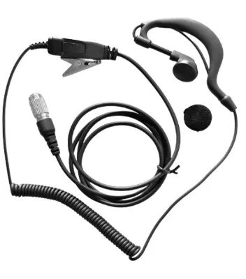 Headset Earpiece with PTT for Aselsan 4411 4415 4711 4715 Two Way Radio
