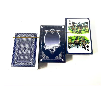 Custom Logo Luxury Poker Cards Eco-Friendly Classical Playing Cards Made from Paper