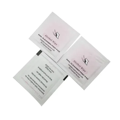 Low Price Sale Multipurpose Single Piece Packaging Quick Drying Nail Wipes Oem