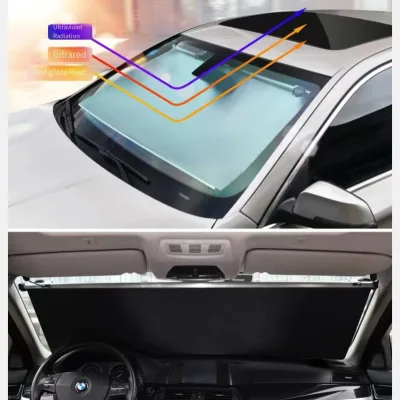 All Vehicle Models Are Equipped with Sunshades for the Front Windshield, Which Have the Functions of UV protection and Sunblock.