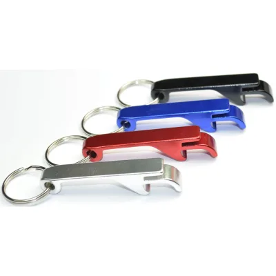 Keyring Cheap Customized Blank Metal Aluminum Beer Wine Bottle Opener for France Ocean 5 Bloemenbier Bourgogne Des Flandres