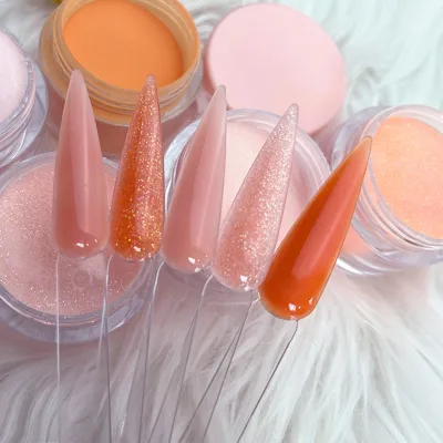 Reflective Solid Powder Polyester Fine Glitter Acrylic Powder Wholesale Pumpkin Cover Colored Acrylic Powder