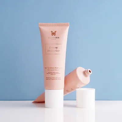 80ml Pink Cosmetic Hand Cream Container Waterproof Feature Custom Logo Screw Cap Skin Care Facial Cleanser Mask Face Cream 200ml