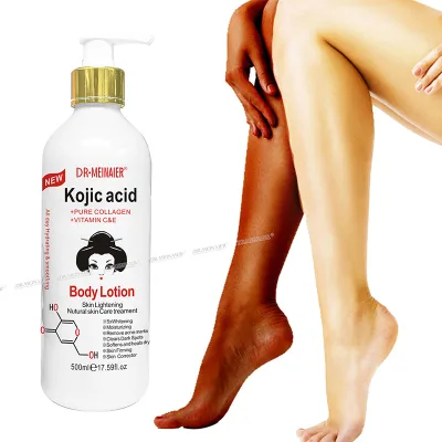Custom Hydration Whitening Body Lotion Kojic Acid Body Lotion Skin Nourishing Pure Natural Skin Care