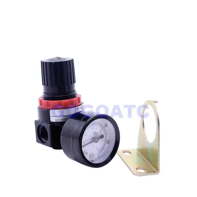 GOGO Pneumatic Mini air Pressure Regulator Plastic AR2000 Thread 1/4 Inch BSP AirTAC Type air Treatment Units