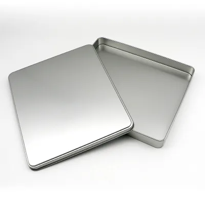 Custom Printing Tinplate Recyclable Container Tea Cookie Package Can Cake Tins Biscuit Chocolate Gift Box Packaging for Food
