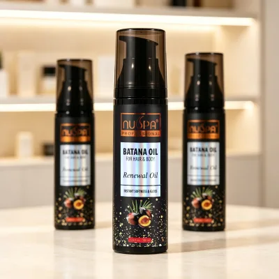 Wholesale Free Sample Anti-Frizz Repairs Damage Hair Care Deep Smoothing Batana Oil Essential Oil for Dry Frizzy Hair