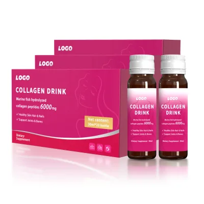 Beauty Supplement Liquid Marine Colla Skin Collagen Powder Liquid 10000mg Drink Skin Whitening Collagen Drink Made in China
