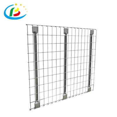 Wholesale Durable Mild Steel U Inverted Storage Rack with Zinc Pallet Wire Mesh Deck Wholesale Wire Shelving for Warehouse Use