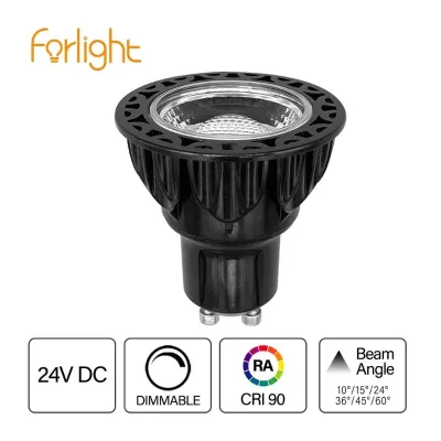 GU10 24V DC Dimmable PWM GU10 LED Module 24V Dimmbar GU10 Narrow Beam Angle 10 Degree 15 Degree 36 Degree