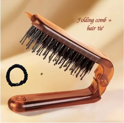 Soft and Resilient, Does Not Pull Hair, Does Not Scratch the Scalp, and Does Not Damage Hair Scales When Combing