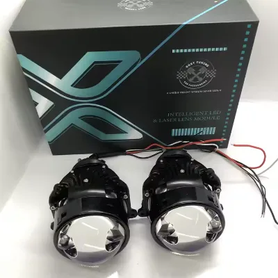 Super Bright 3inch LED Projector Lens with Double Laser Bi-LED Projector Lens