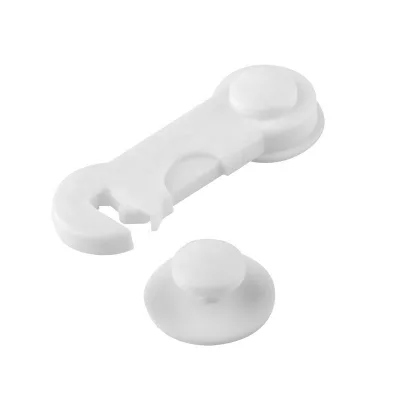 Door Lever Lock Baby Safety Lock of Side-by-side Cabinet Doors for Infant Care Cabinet Locks for Baby Safety Care