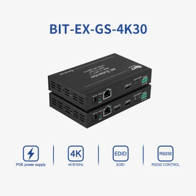 Factory Price 4K60Hz HDMI Extender Over Cat6 70m with Loop Out IR RS232 PoE for Conference Room ODM OEM7*24H