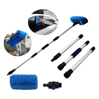 Soft Bristle Car Wash Brush Head for Detailing Cleaning Autos Vehicles Boats RV ATVs Off-Road-for Car Care