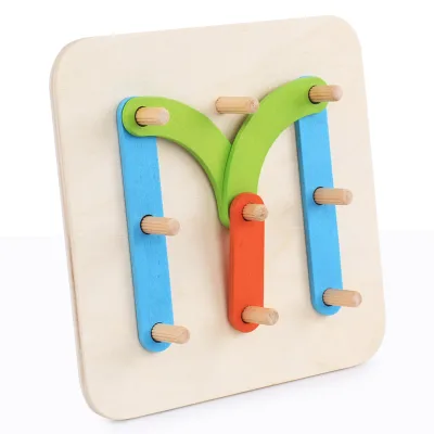 New Hottest Kids Wooden Diy Puzzle Game for Education