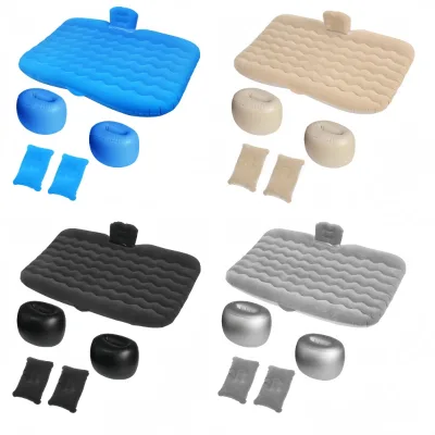 Factory Sale 6 P PVC Inflatable Car Airbed for Holidays