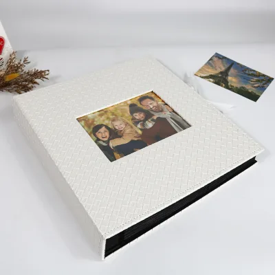 High-End Large Capacity Pu Cover Photo Album Creative Insert-Style Can Hold 600 6-inch Photos Available for Wholesale