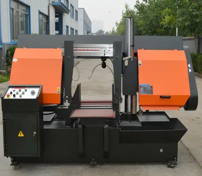 Hydraulic Tension Double Column Small Metal Band Sawing Machines