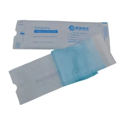 Dental Hot Sale Beauty Steam Self Sealing Sterilization Pouch /bags/flat Reel for Tattoo Use
