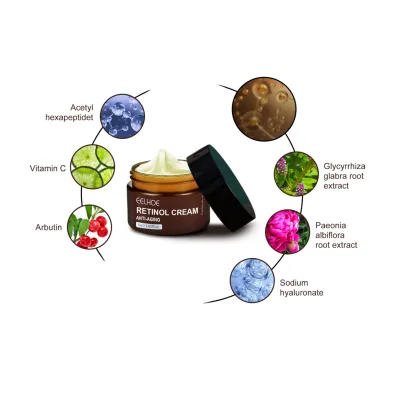 Organic Vitamin a Anti Aging Wrinkles Day and Night Moisturizing Firming Nourishing Retinol Face Skin Care Cream