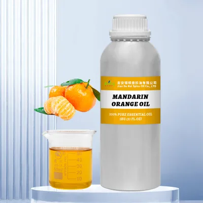 Natural Premium Pure Citrus Reticulata Mandarin Orange Peel Extract Cold Pressed Essential Oil