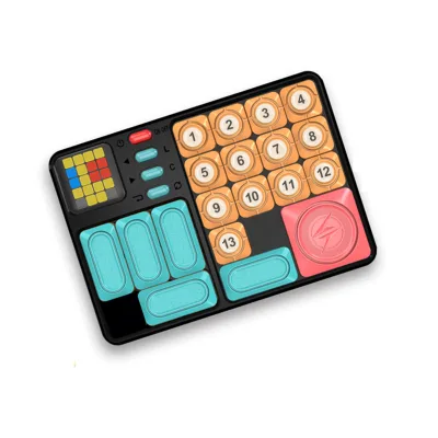 Super Huarong Road Puzzle Question Bank Teaching Challenge Portable All-in-one Board Puzzle Game Toys New