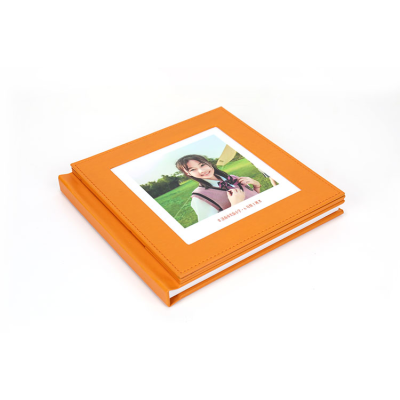 Elegant Felt Custom Printing Photo Album Cover Recordable Photo Album for Baby Leather Album