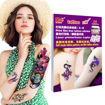 Ancient Egypt Dog Roma Clock Eye Full Arm Fake Flash Tatoo Sleeve for Men Women Waterslide Tattoo Decal Papers Tatoo Waterproof