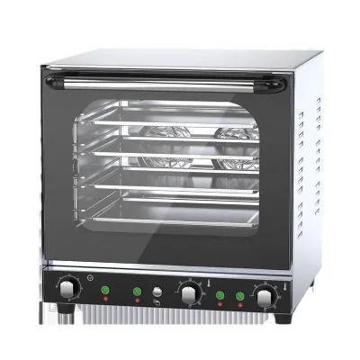 TEBAK 4 Trays Ovens Bakery Equipment Electric Convection Oven Bread Baking Convection Oven Industrial Bread Baking Machine